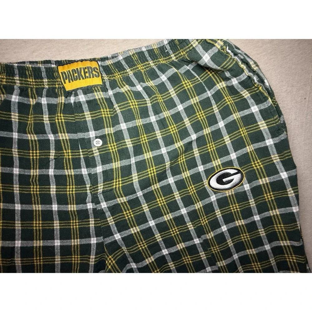 Green Bay Packers Green And Yellow Pajama Pants
